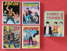I Mitici Numeri 1 Lo Scarabeo Mignon '93 Zagor, Dylan Dog,Mister No,Nick Raider