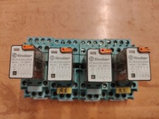 NR.4 FINDER 55.34.8.024.0054 RELE 4SC 553480240054 CONTATTI SCAMBIO 24V AC CA 7A