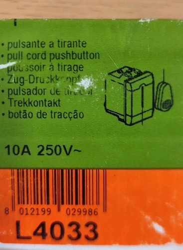 Bticino pulsante tirante - bticino,