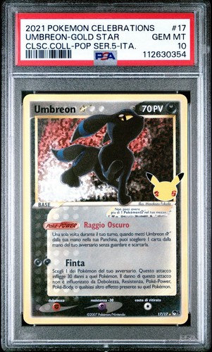 Umbreon goldstar granfesta ita - umbreon,