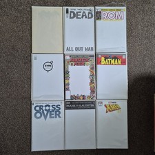 Blank Sketchcovers Dc Marvel