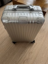 Valigia cabina originale Rimowa, argento/alluminio, nuova, spedita entro 24h