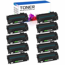 10PK Black CE505A 05A Toner