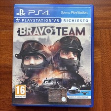 BRAVO TEAM Ps4 Playstation VR Richiesto DICSO A SPECCHIO IN ITALIANO ????