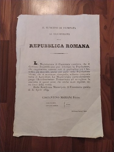 1849 repubblica romana - 1849,