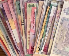 20 BANCONOTE DA TUTTO IL MONDO