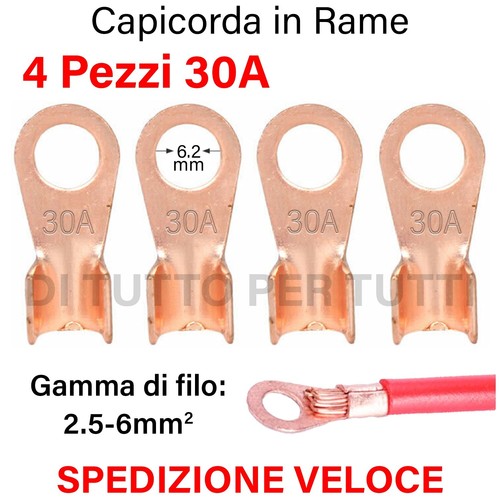 Capicorda rame pezzi - in,