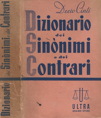 Dizionario dei sinonimi - dei,