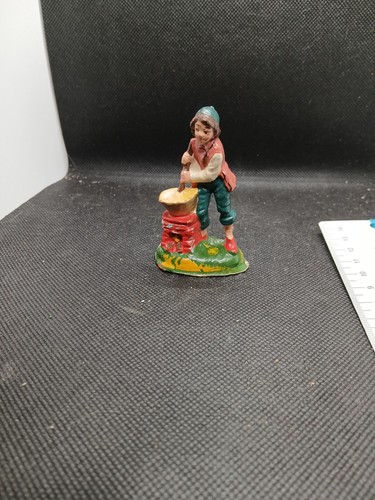 Personaggio presepe vintage - personaggio,