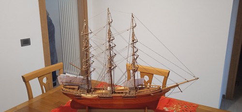 Barca galeone legno fatto a - barca,