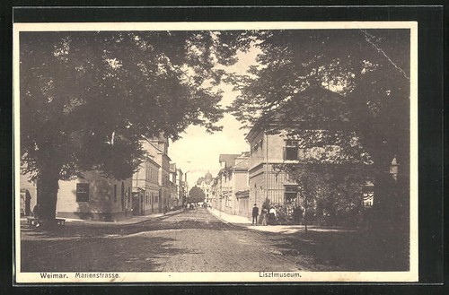 Weimar lisztmuseum der - an,