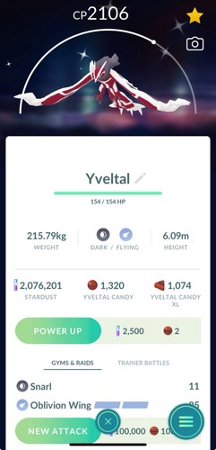 Shiny yveltal giorni - shiny, 30