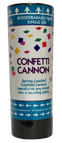 Cannone confetti molla spara - cannone, a