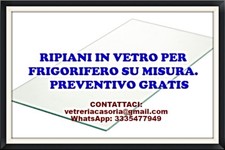 RIPIANO  IN VETRO FRIGORIFERO