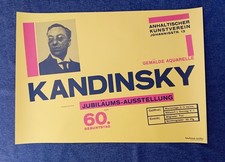 Manifesto poster "Kandinsky 60 anni" di Herbert Bayer - Bauhaus Archiv