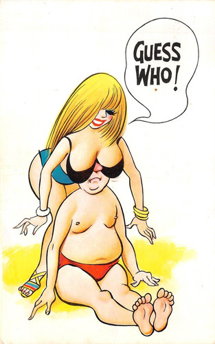 Cartolina poster comic - comic, girl