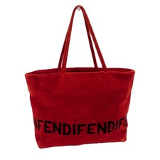 Borsa Fendi Tote Bag rossa vintage autentica