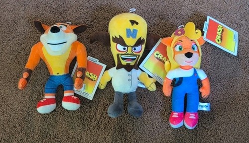 Crash bandicoot phunny - crash, plush