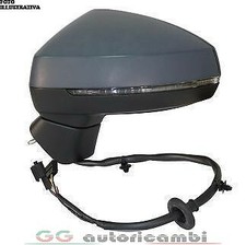 SPECCHIO PER AUDI A3 12-16 4PORTE ELETTRICO TERMICO LANE ASSIST FRECCIA DESTRO