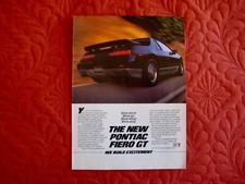 1985 PONTIAC FIERO GT -