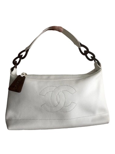 Chanel caviar leather - chanel, white