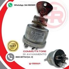 Interruttore Quadro Accensione Avviamento Universale Per Trattore COBO 14133000