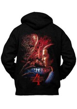 Felpa con Cappuccio Retro Stranger Uomo Donna Ragazzi Idea Regalo Things 4