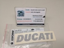 43813651AT Originale Ducati SUPERBIKE 1098 adesivo "DUCATI" serbatoio benzina