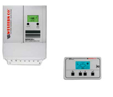 WESTERN CO REGOLATORE CARICA SOLARE 30A WRM30+ 12-24-48V CON DISPLAY WRD MONITOR