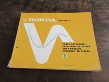 Honda CB125T CB125 T 1977 OEM Parts list catalogue catalogo ricambi