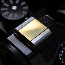 Brass Hot Shoe Cover for Leica