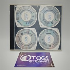 PSP SET PROMO UMD 4 GIOCHI PER LA STAMPA PRESS KIT