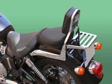 Backrest Spaan chrome with