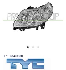 PROIETTORE SX H7+H1 FIAT