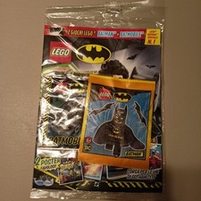 Lego Batman Magazine 1 con Minifigure Batman + Batmobile - NUOVO