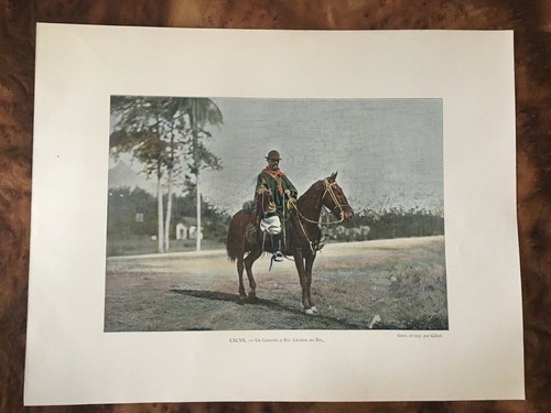 Gravure ancienne brésil - gravure,
