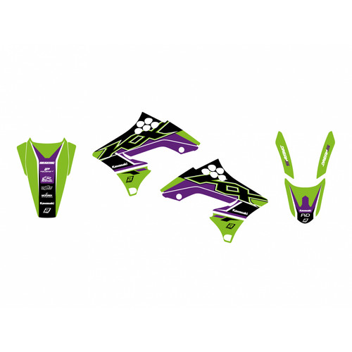 Kit adesivi grafiche - , kawasaki