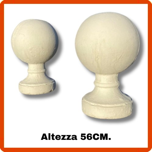 Coppia sfere palla - , cemento