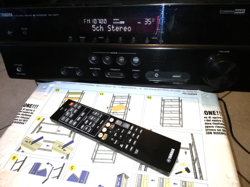 Yamaha v377 hdmi - rx-v377, hdmi-