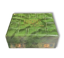 Vintage Longines Green Wooden