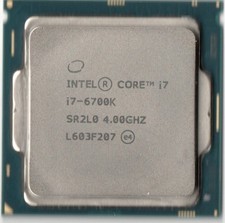 Intel I7-6700K 4 ghz socket