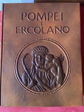 Pompei Grande Volume Poligrafico Di Stato Nuovo In Pelle E Carta Pregiata.