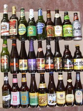 79 bottiglie birra piene da collezione