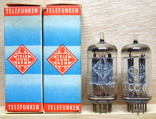 Coppia telefunken ecc82 - telefunken,