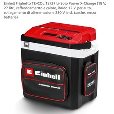 Einhell 2048420  TE-COL 18/27 Li-Solo Frigo portatile a batteria.