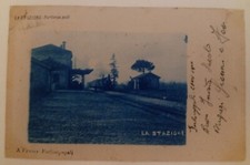 Forlimpopoli  Forlì Cesena Stazione Ferroviaria Con Treno 1900  Feroci vedi desc