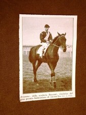 Corse dei cavalli a Milano nel 1913 Cavallo Arianna Scuderia Bocconi Vincitore