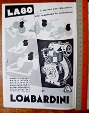 Pubblicità LOMBARDINI LA80