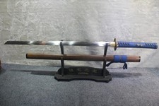 Japanese Blossom Kon-Iro T10 Clay Tempered Japanese Ninjato Ninja Chokuto Sword