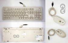 Combo Tastiera mouse Fujitsu Siemens USB Condizioni perfette Testata Funzionante